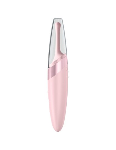 SATISFYER - TWIRLING DELIGHT ESTIMULADOR CLITORIS ROSA Para Clítoris