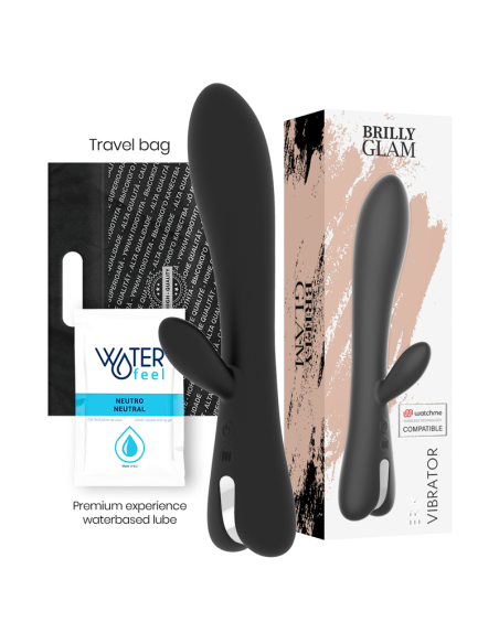 BRILLY GLAM - ERIK VIBRADOR + MANDO CONTROL REMOTO WATCHME 