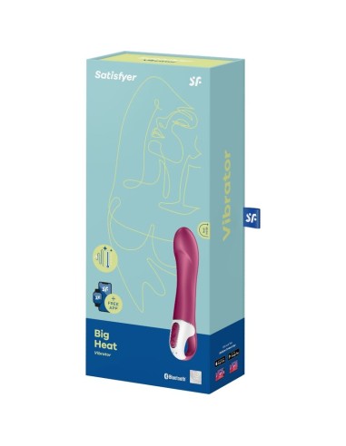 SATISFYER - BIG HEAT VIBRADOR PUNTO G Vibradores HI-TECH