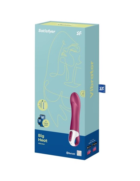 SATISFYER - BIG HEAT VIBRADOR PUNTO G Vibradores HI-TECH