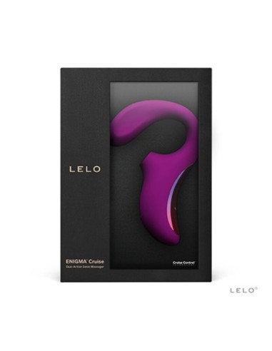 LELO - ENIGMA CRUISE MASAJEADOR SONICO DOBLE ESTIMULACION MORADO Succionadores sin vibración