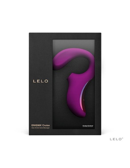 LELO - ENIGMA CRUISE MASAJEADOR SONICO DOBLE ESTIMULACION MORADO Succionadores sin vibración
