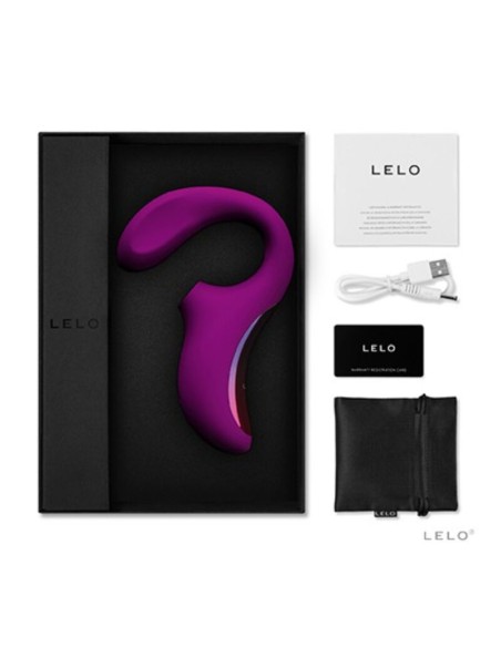 LELO - ENIGMA CRUISE MASAJEADOR SONICO DOBLE ESTIMULACION MORADO Succionadores sin vibración