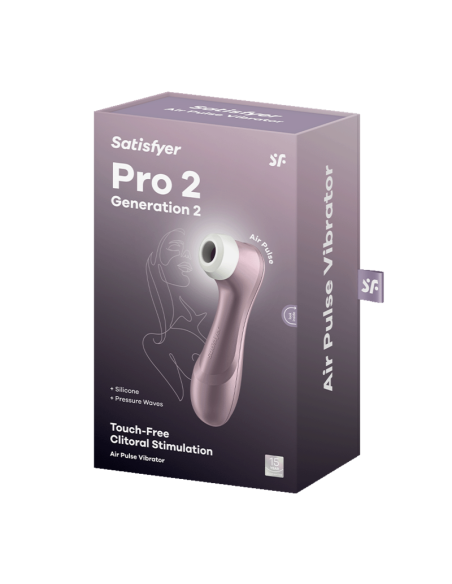 SATISFYER - PRO 2 ESTIMULADOR VIOLETA Succionadores sin vibración