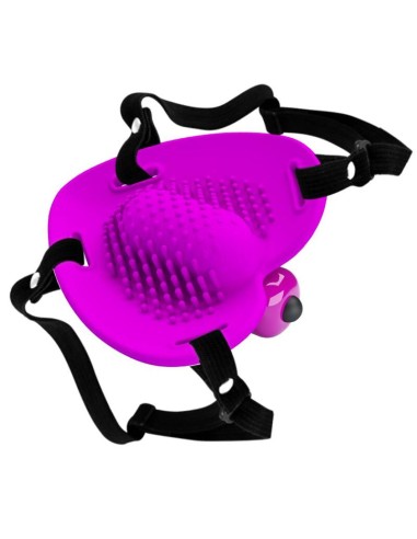 PRETTY LOVE - MASAJEADOR DE CLÍTORIS HEARTBEAT 10 MODOS DE VIBRACIÓN MORADO Estimuladores