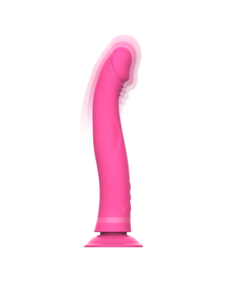 INTENSE - MICHELANGELO DILDO VIBRADOR SILICONA ROSA Rotadores y vibradores