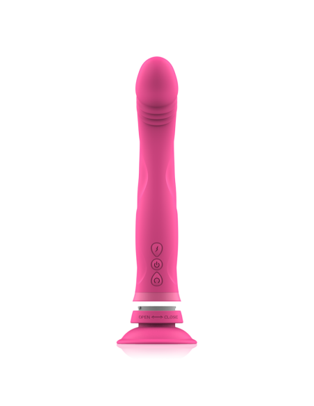 INTENSE - MICHELANGELO DILDO VIBRADOR SILICONA ROSA Rotadores y vibradores