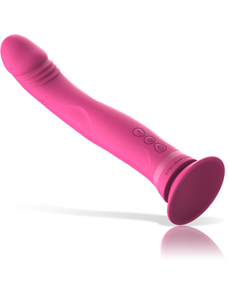 INTENSE - MICHELANGELO DILDO VIBRADOR SILICONA ROSA Rotadores y vibradores