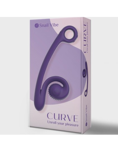 SNAIL VIBE - CURVE VIBRADOR MORADO Vibradores HI-TECH