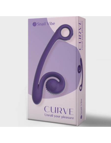SNAIL VIBE - CURVE VIBRADOR MORADO Vibradores HI-TECH
