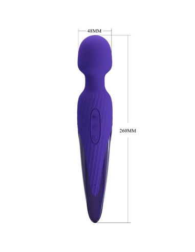 PRETTY LOVE - ANTONY YOUTH VIBRADOR WAND EFECTO CALOR VIOLETA Vibrador WAND