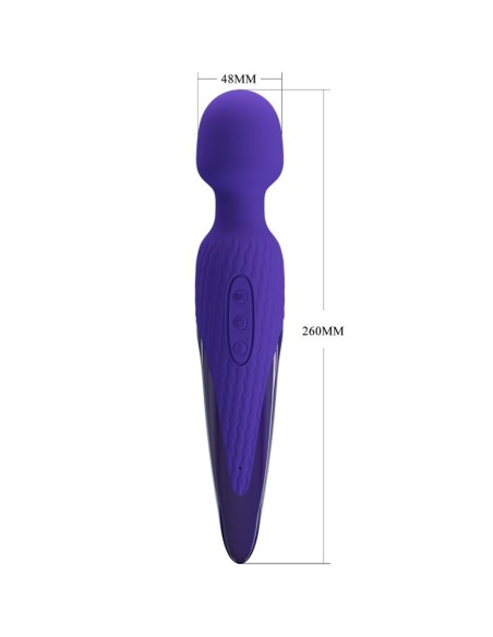 PRETTY LOVE - ANTONY YOUTH VIBRADOR WAND EFECTO CALOR VIOLETA Vibrador WAND