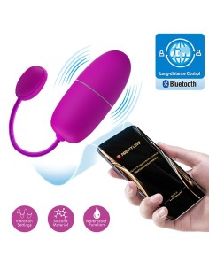 PRETTY LOVE - NYMPH HUEVO VIBRADOR CONTROLADO POR APP VIOLETA
