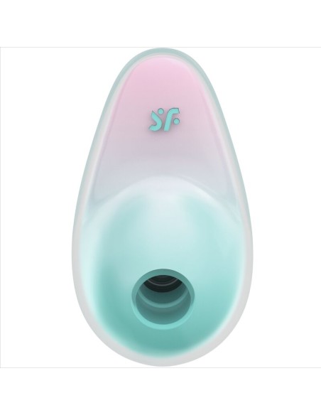 SATISFYER - PIXIE DUST AZUL ESTIMULADOR AIR PLUSE Succionadores sin vibración