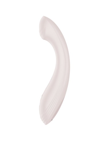 SATISFYER - G-FORCE ESTIMULADOR VIBRADOR PUNTO G BEIGE Para Clítoris