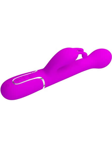 PRETTY LOVE - DEJON VIBRADOR RABBIT 3 EN 1 MULTIFUNCIÓN VIOLETA Vibradores Rabbit