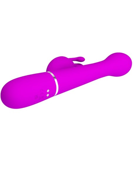 PRETTY LOVE - DEJON VIBRADOR RABBIT 3 EN 1 MULTIFUNCIÓN VIOLETA Vibradores Rabbit