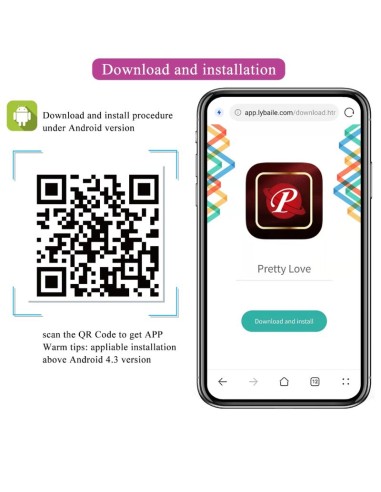 PRETTY LOVE - BAIRD G-SPOT 12 VIBRACIONES RECARGABLE LILA APP Vibradores con APP