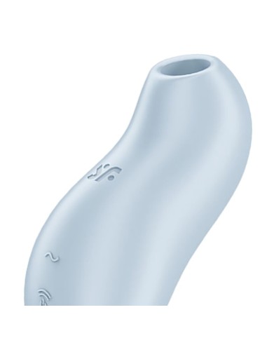 SATISFYER - POCKET PRO 1 ESTIMULADOR CLÍTORIS AZUL CLARO Para Clítoris