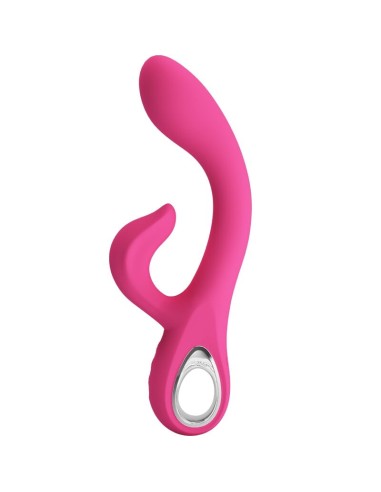 PRETTY LOVE - FRITZ VIBRADOR RABBIT 12 VIBRACIONES ROSA Vibradores Rabbit