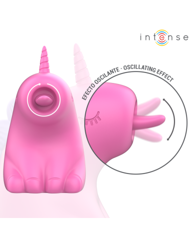 INTENSE - PINKIE ESTIMULADOR CON LENGUA ROTADOR 360º Para Clítoris