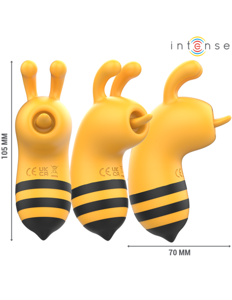 INTENSE - MAYA ESTIMULADOR CON LENGUA ROTADORA 360º Para Clítoris