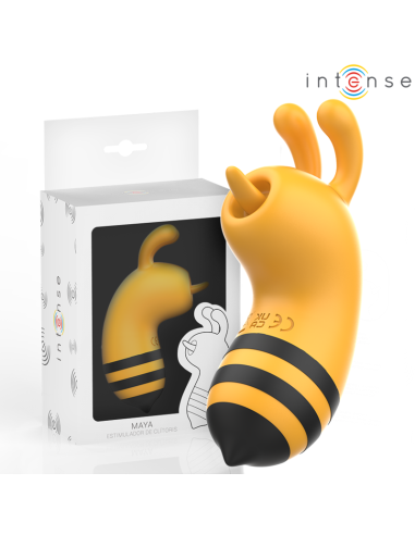 INTENSE - MAYA ESTIMULADOR CON LENGUA ROTADORA 360º Para Clítoris