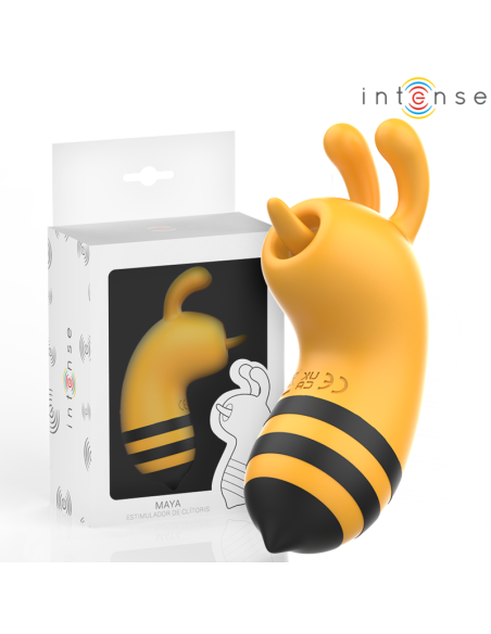 INTENSE - MAYA ESTIMULADOR CON LENGUA ROTADORA 360º Para Clítoris