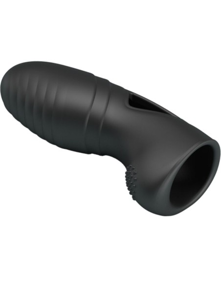 PRETTY LOVE - ALAN VIBRADOR DE DEDO SILICONA NEGRO Vibradores Dedo