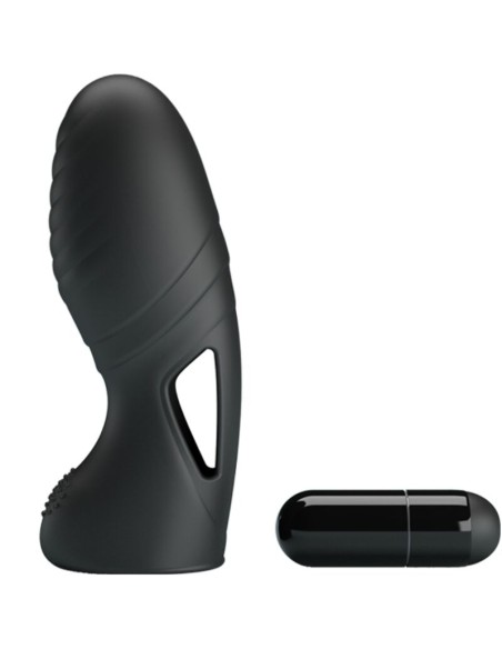 PRETTY LOVE - ALAN VIBRADOR DE DEDO SILICONA NEGRO Vibradores Dedo