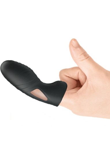 PRETTY LOVE - ALAN VIBRADOR DE DEDO SILICONA NEGRO Vibradores Dedo