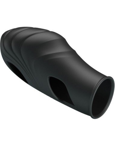 PRETTY LOVE - LICH VIBRADOR DE DEDO SILICONA NEGRO Vibradores Dedo