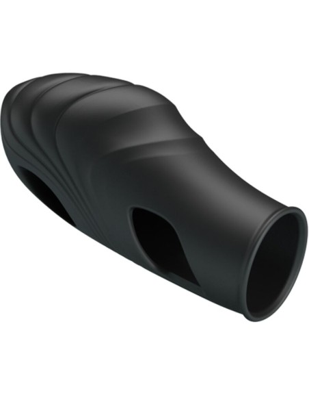 PRETTY LOVE - LICH VIBRADOR DE DEDO SILICONA NEGRO Vibradores Dedo