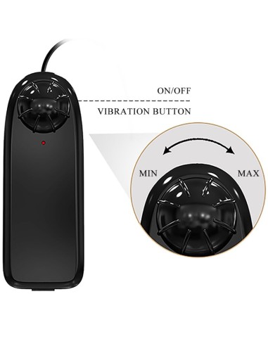 BAILE - BAHAMUT VIBRADOR REALÍSTICO 21.8 CM NATURAL CONTROL REMOTO Vibradores Realísticos