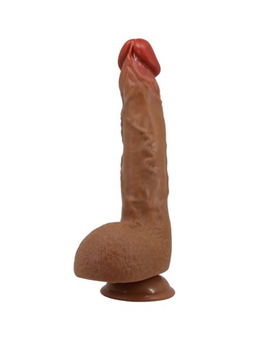 BAILE - BEAUTIFUL WILKS VIBRADOR REALÍSTICO DE 5 CONFIGURACIONES 25 CM MULATO Vibradores HI-TECH
