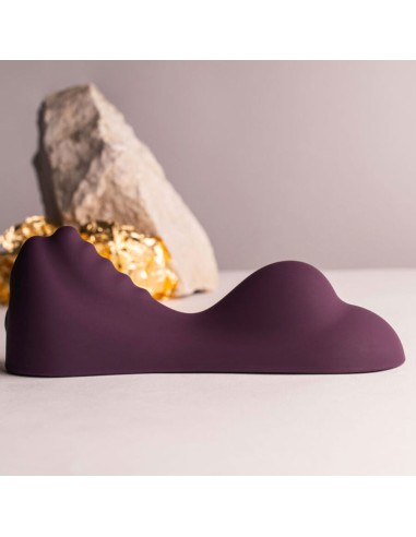 ROCKS- OFF - RUBY GLOW VIBRADOR SIT-ON MORADO Para Clítoris