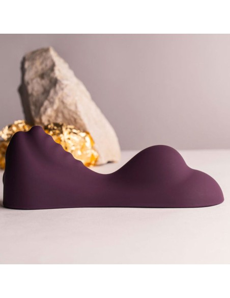 ROCKS- OFF - RUBY GLOW VIBRADOR SIT-ON MORADO Para Clítoris