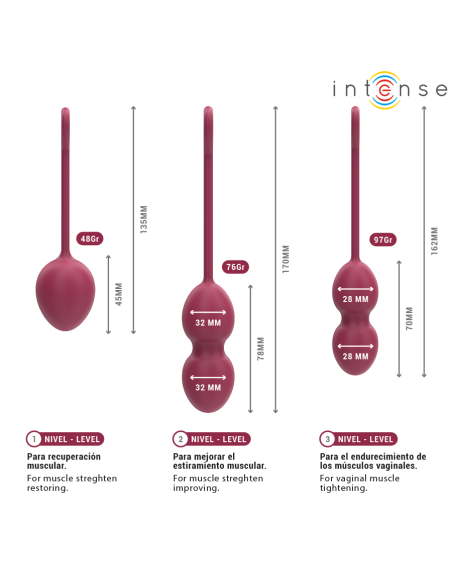 INTENSE - CHARLI KIT BOLAS KEGEL VIOLET 