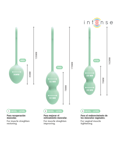 INTENSE - CHARLI KIT BOLAS KEGEL JADE 