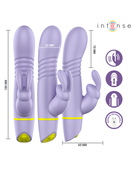 INTENSE - HELEN ESTIMULADOR RABBIT & VIBRADOR THRUSTING Vibradores Rabbit