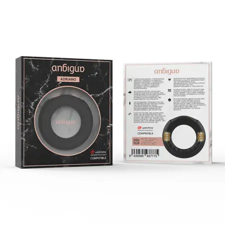 Adriano Anillo Vibrador Compatible con Watchme Wireless