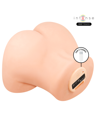 INTENSE DEEP TOUCH - GINGER MASTURBADOR VAGINA CON EFECTO SUCCIÓN, CALOR, VIBRACIÓN Y VOZ CON CONTROL REMOTO 5.3 KG Vibradores Realísticos