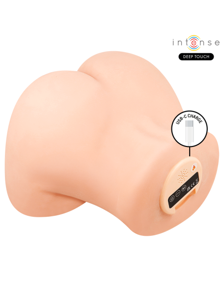 INTENSE DEEP TOUCH - GINGER MASTURBADOR VAGINA CON EFECTO SUCCIÓN, CALOR, VIBRACIÓN Y VOZ CON CONTROL REMOTO 5.3 KG Vibradores Realísticos