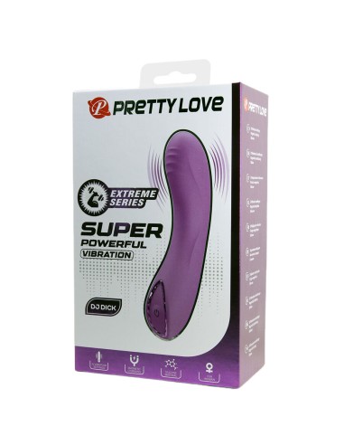 PRETTY LOVE - DJ DICK VIBRADOR PUNTO G MORADO Vibradores Punto G