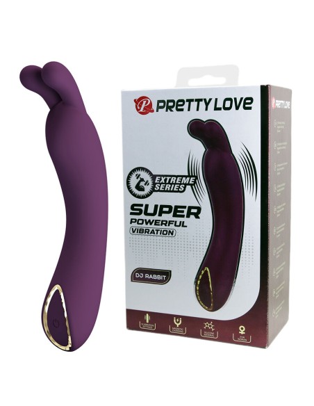 PRETTY LOVE - DJ RABBIT VIBRADOR PUNTO G MORADO Vibradores Punto G