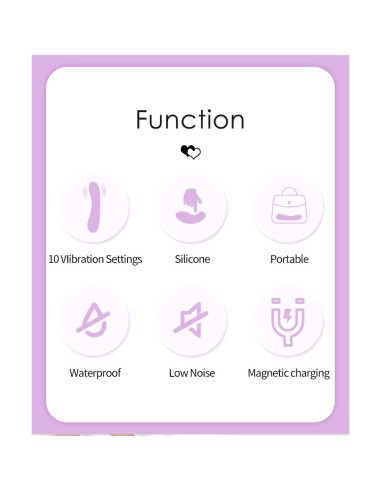PRETTY LOVE - DJ RABBIT VIBRADOR PUNTO G MORADO Vibradores Punto G