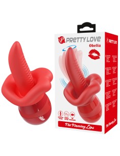 ROCKS- OFF - RUBY GLOW VIBRADOR SIT-ON MORADO Para Clítoris