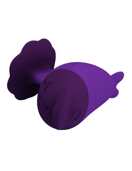 PRETTY LOVE - DOLPHIN MINI VIBRADOR CON SUJECIÓN Masajeadores