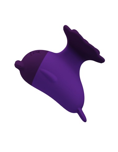 PRETTY LOVE - DOLPHIN MINI VIBRADOR CON SUJECIÓN Masajeadores