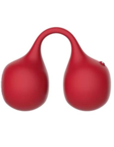 SNAIL VIBE - TWINN VIBRADOR DE DEDO CEREZA Masajeadores